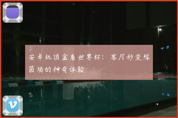 安卓机顶盒看世界杯：客厅秒变绿茵场的神奇体验